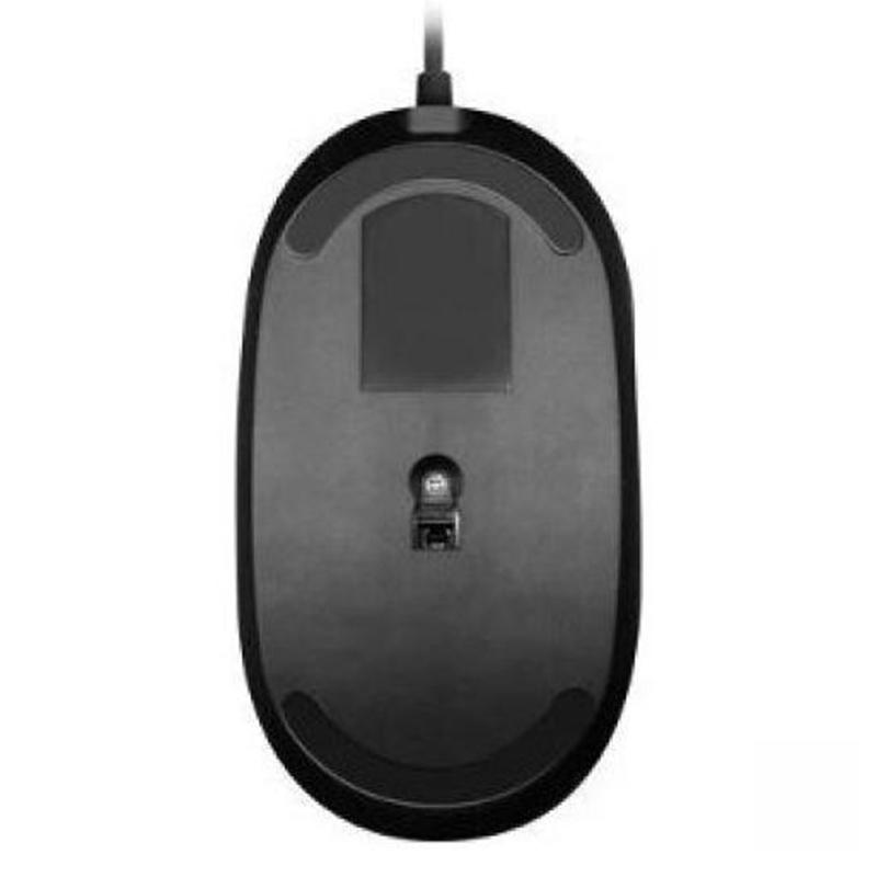 USB-C Optical Quiet Click Mouse for Mac/PC in Black & Aluminum Gray