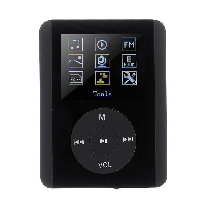 Pocket Mini MP3 Player Lossless Touch Screen OTG FM Radio Music Player E-book MP4 Player - 32GB