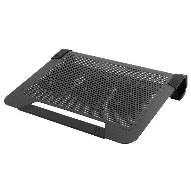 Gaming Laptop Cooling Pad with 3 Moveable High Performance Fans - Black