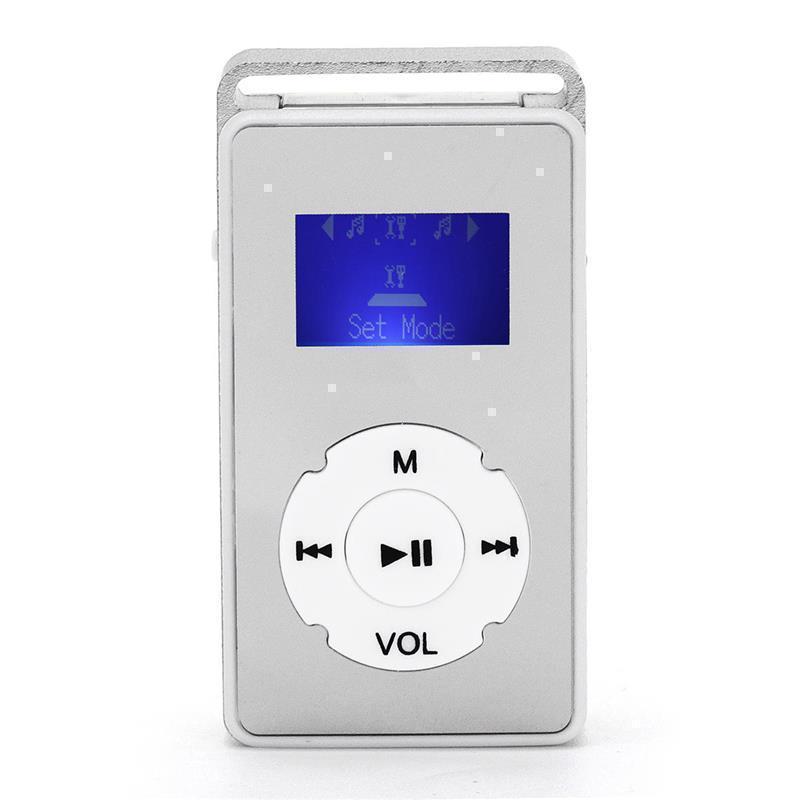 Portable Mini USB MP3 Music Player Rechargeable LCD Screen TF Card Audio