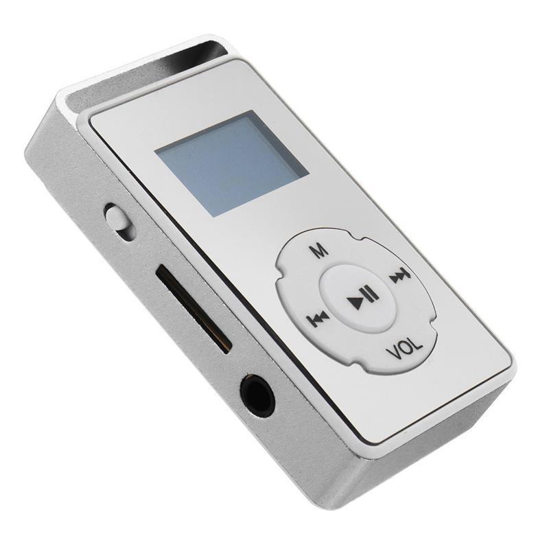 Portable Mini USB MP3 Music Player Rechargeable LCD Screen TF Card Audio