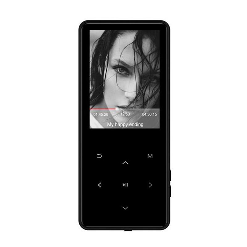 2.4 Inch 8GB Lossless bluetooth MP3 Player 2.5D Touch Screen FM Radio MP4 Music Player