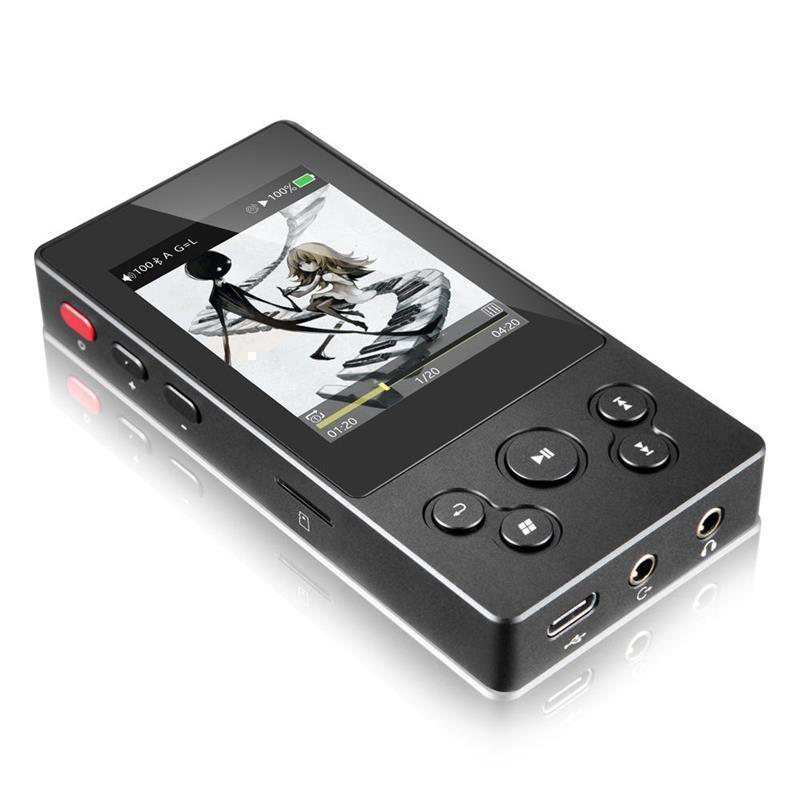 2.4 Inch IPS Screen bluetooth 4.0 DSD DAC HIFI Lossless Music MP3 Player Support TF Card