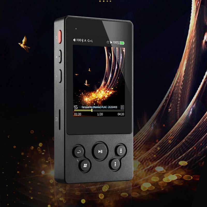 2.4 Inch IPS Screen bluetooth 4.0 DSD DAC HIFI Lossless Music MP3 Player Support TF Card