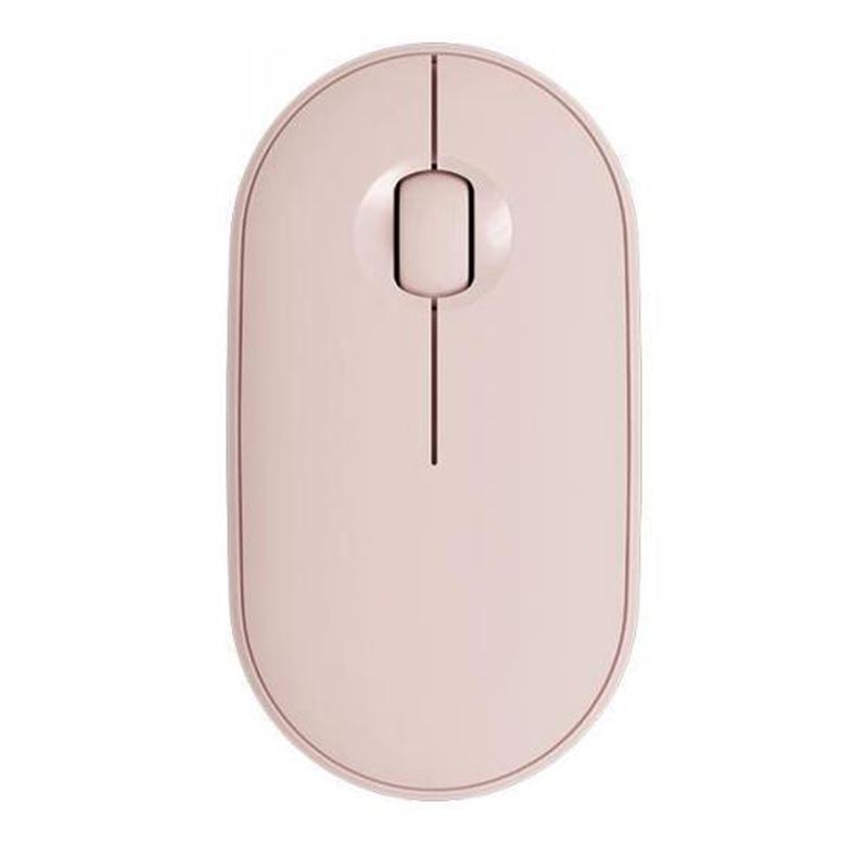 Rose Pink 3 Buttons 1 x Wheel Dual (RF / Bluetooth Wireless) Optical 1000 dpi Mouse