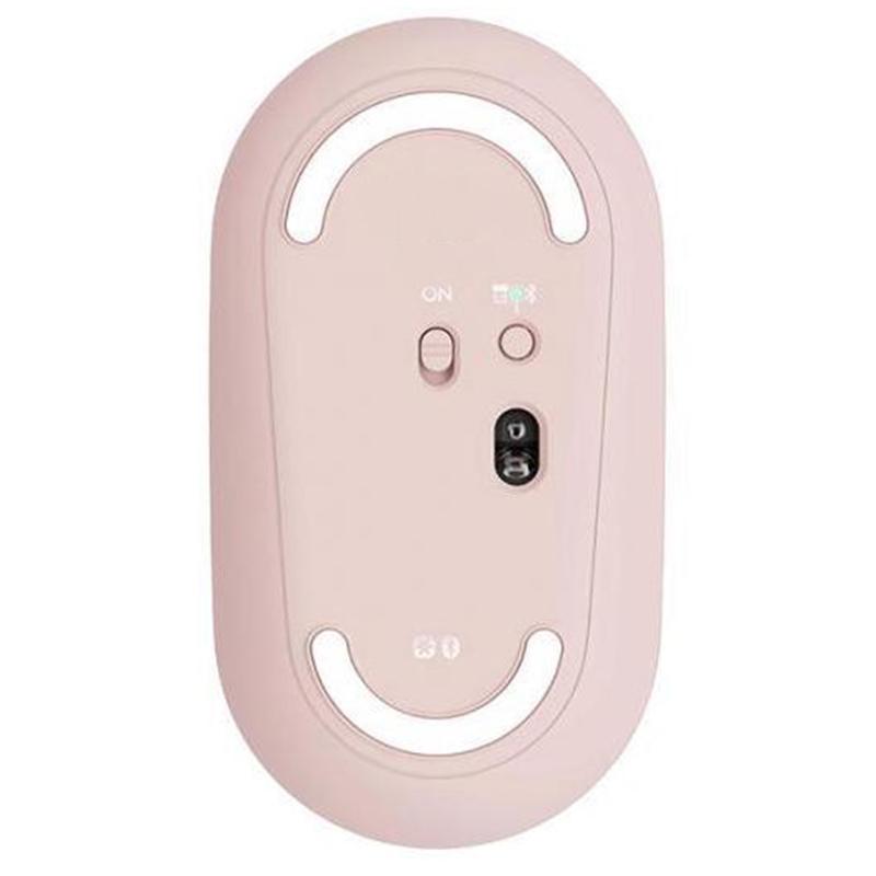 Rose Pink 3 Buttons 1 x Wheel Dual (RF / Bluetooth Wireless) Optical 1000 dpi Mouse