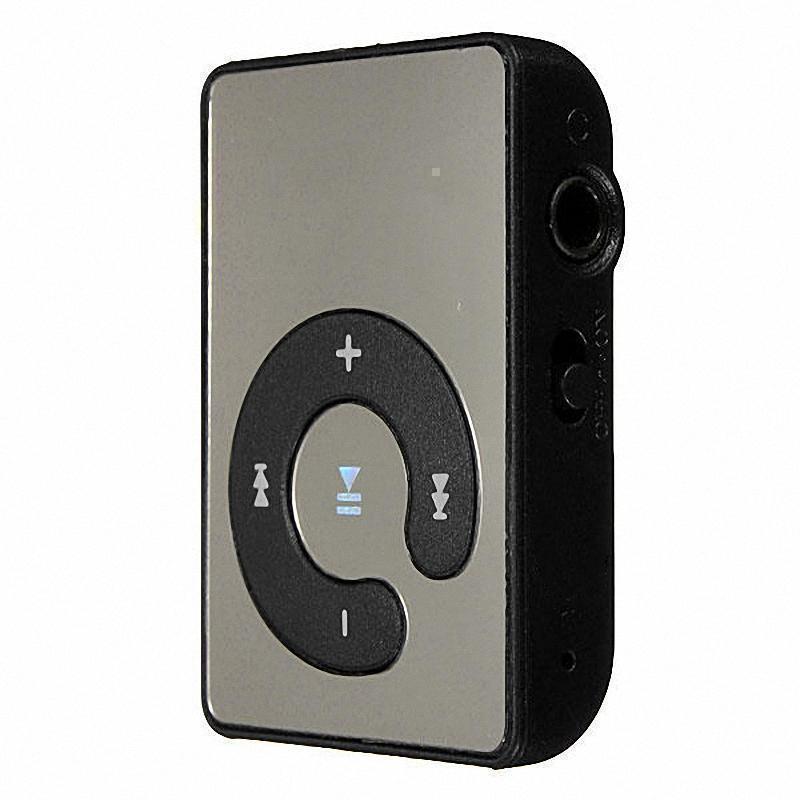 Mini Clip Music MP3 Player Support 8GB TF Card With Earphone