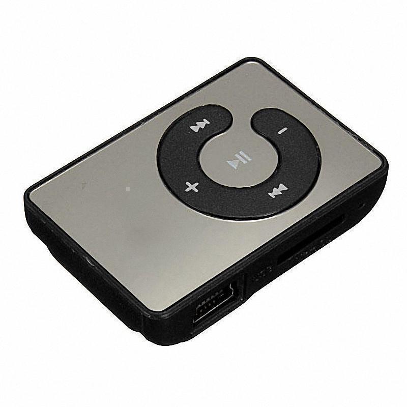 Mini Clip Music MP3 Player Support 8GB TF Card With Earphone