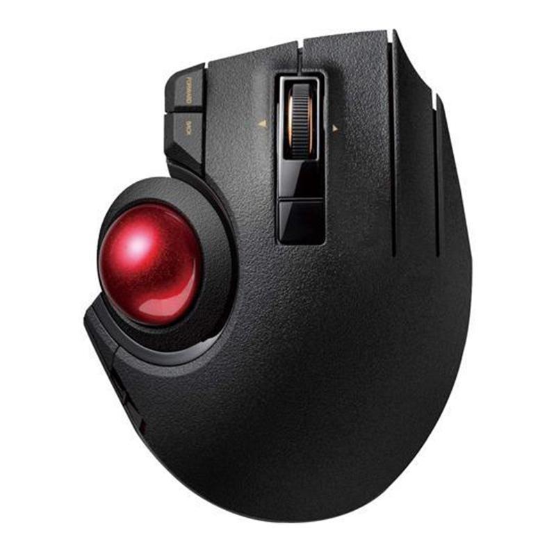 3 Way connection Wired, Wireless, and Bluetooth, 8 Mappable Buttons, Extra Large,Trackball Mouse