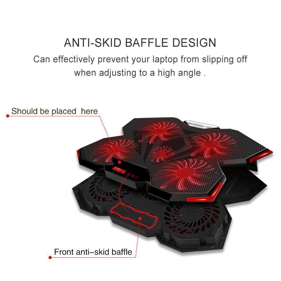 15.6 - 17.3-Inch Gaming Laptop Cooler Cooling Pad