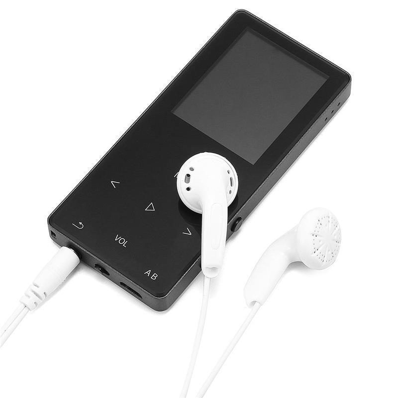 8G 1.8 Inch Screen bluetooth Lossless HIFI MP3 Music Player Support A-B Repeat Voice Record